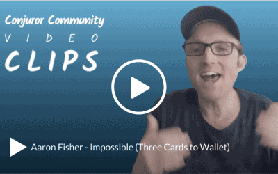 Aaron Fisher - Impossible (Three Cards to Wallet)