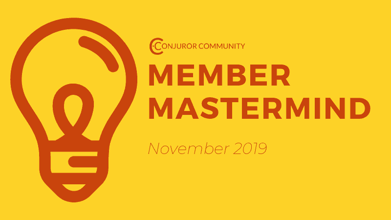 Member Mastermind (November 20th)