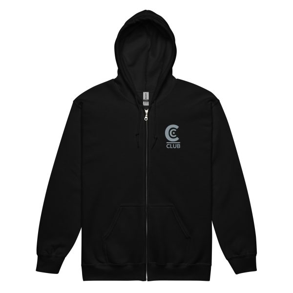 CC Club Embroidered Zip Hoodie (unisex)