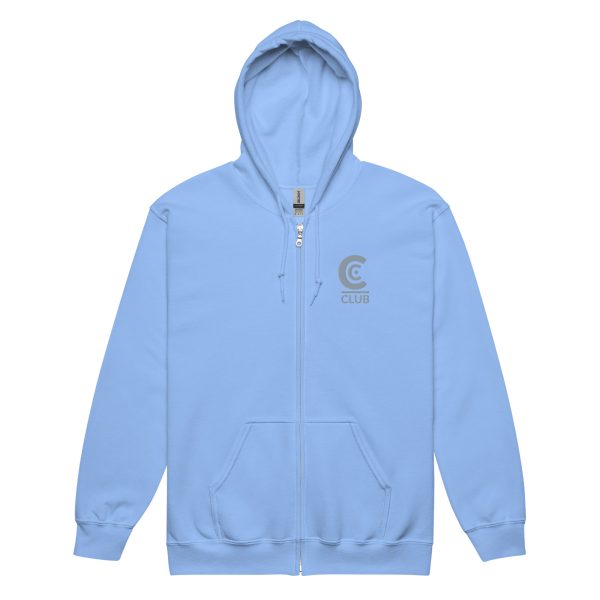 CC Club Embroidered Zip Hoodie (unisex) - Image 5