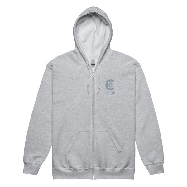 CC Club Embroidered Zip Hoodie (unisex) - Image 6
