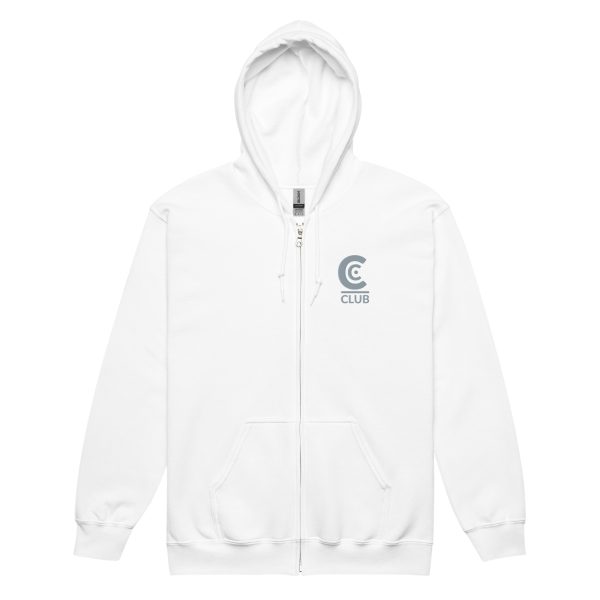 CC Club Embroidered Zip Hoodie (unisex) - Image 7