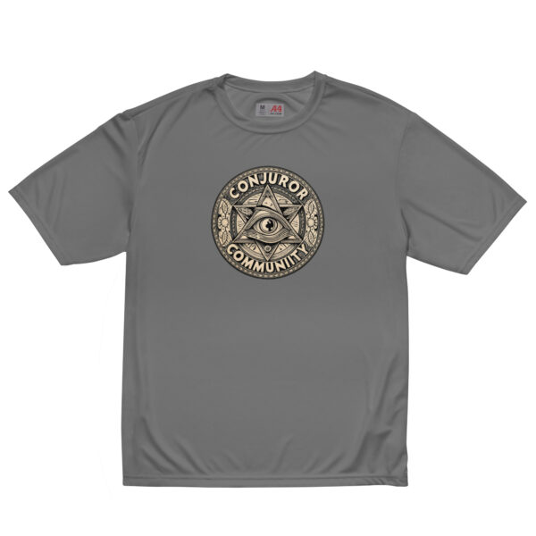 Unisex "BEHOLDER" performance crew neck t-shirt - Image 6