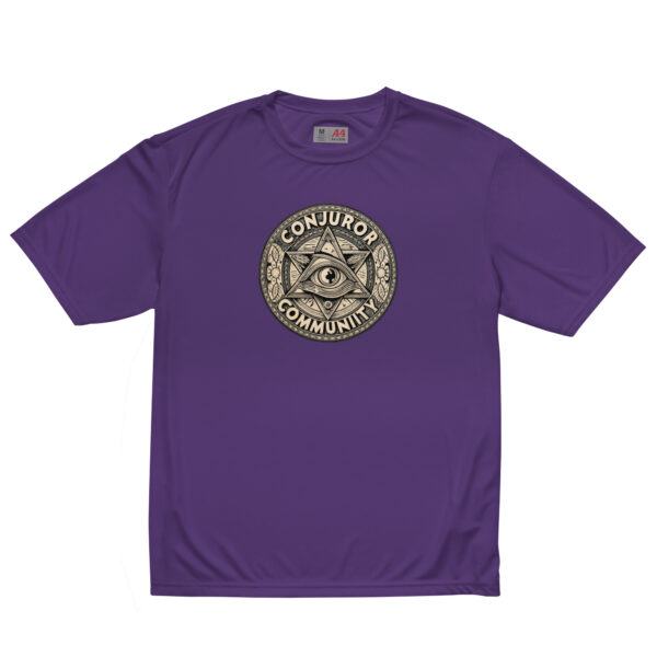 Unisex "BEHOLDER" performance crew neck t-shirt - Image 4