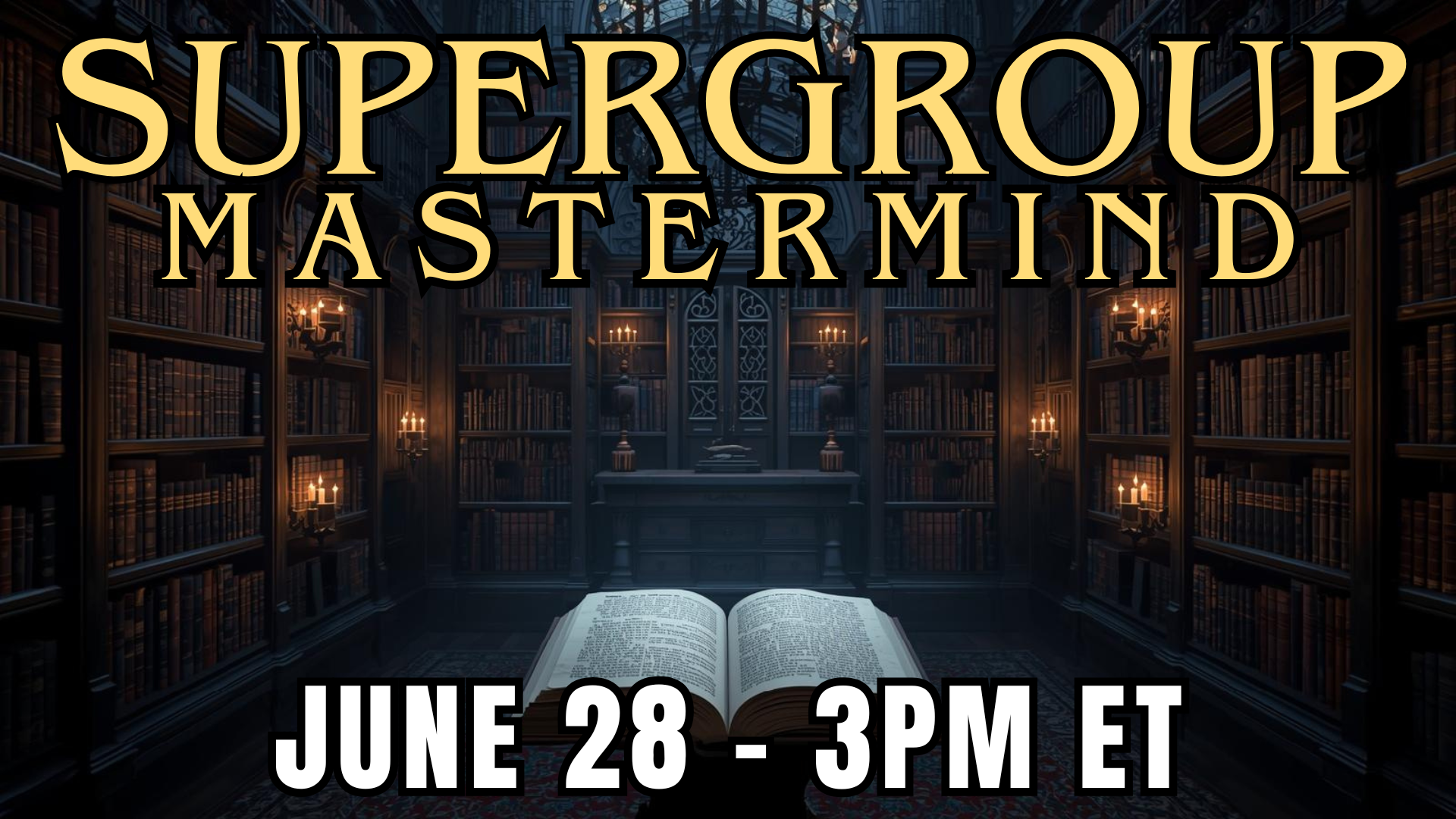 Supergroup Monthly Meeting (June Part 2)