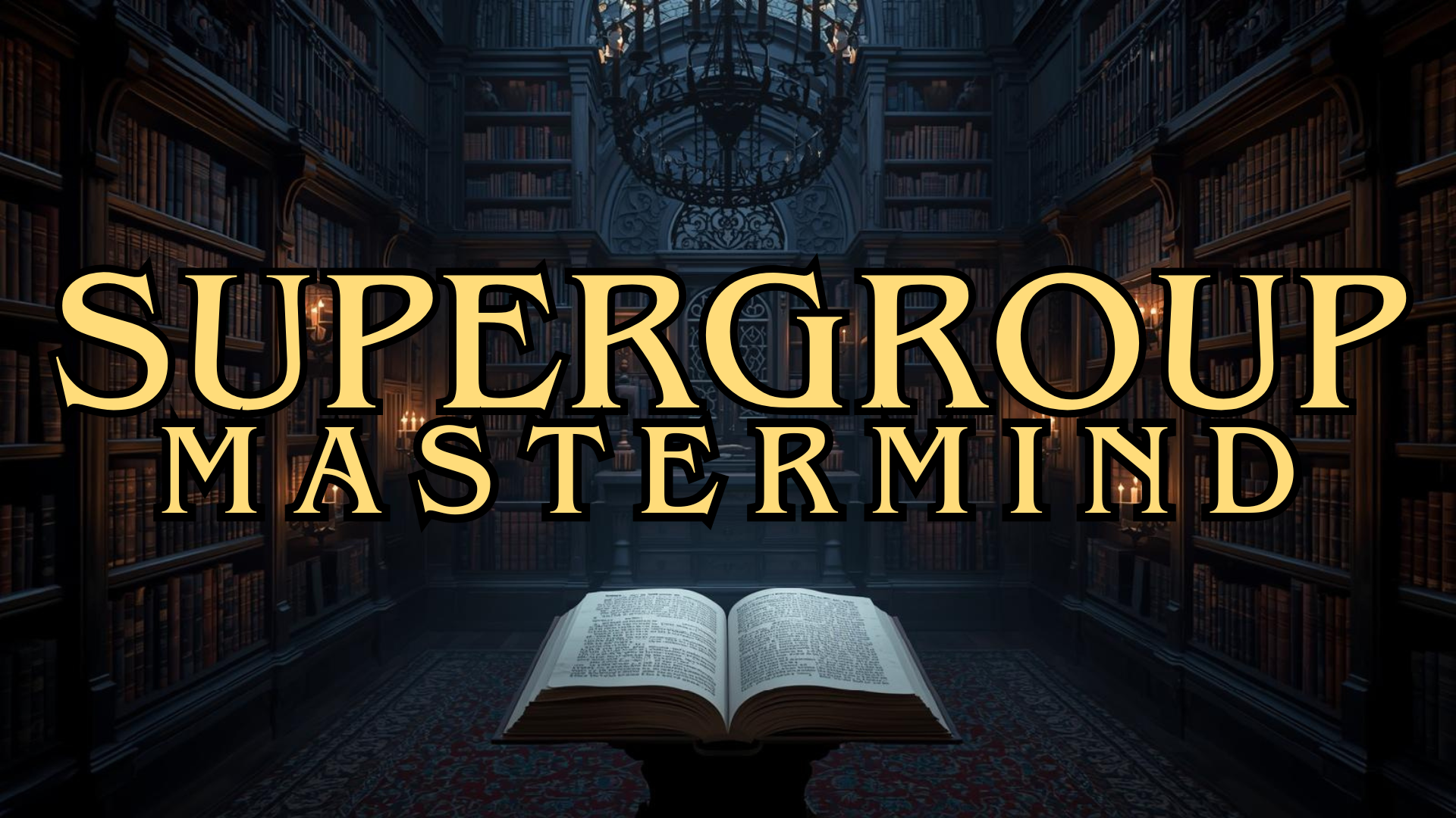 Supergroup Monthly Meeting (September Part 2)